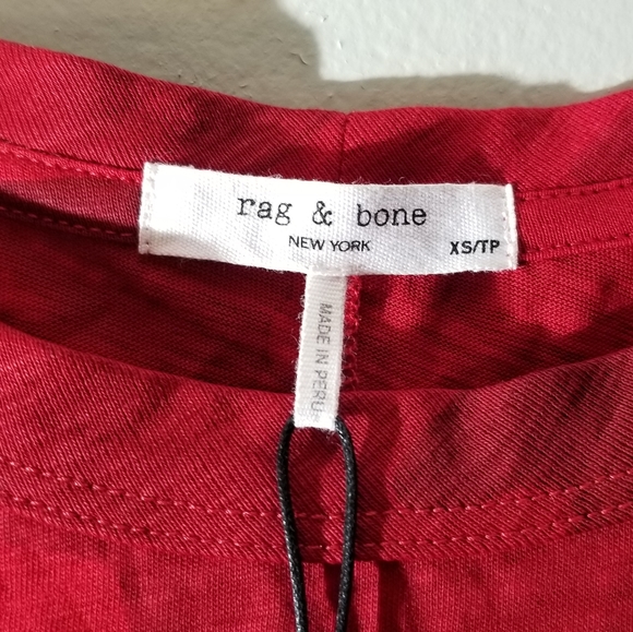 Rag & Bone Red Camo Tee - NWT - Picture 6 of 7